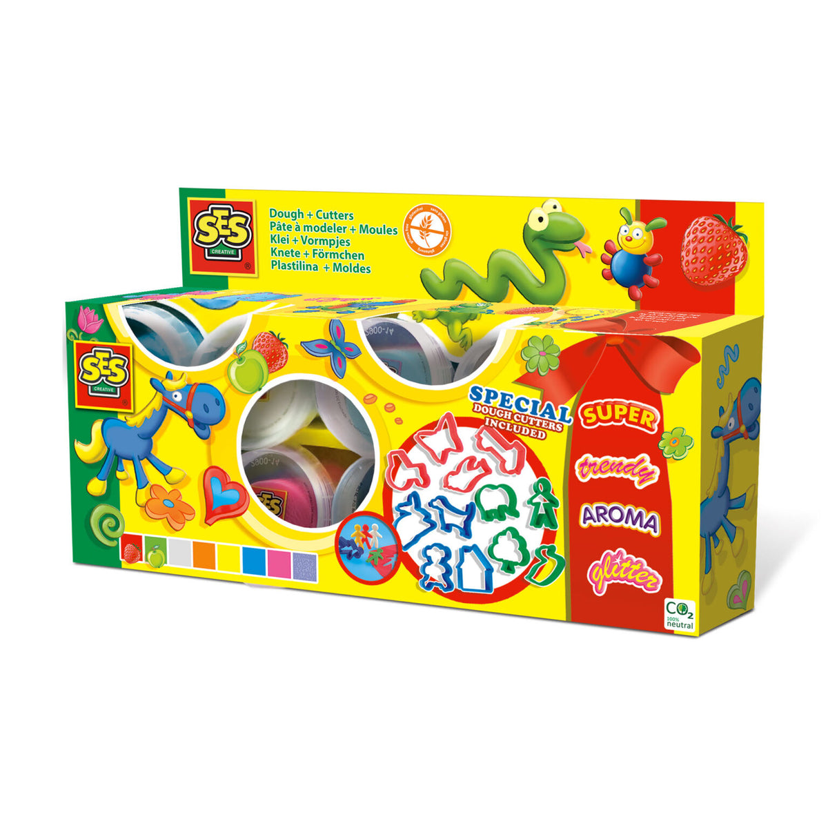 Plastelin manija 8x90g z rezili