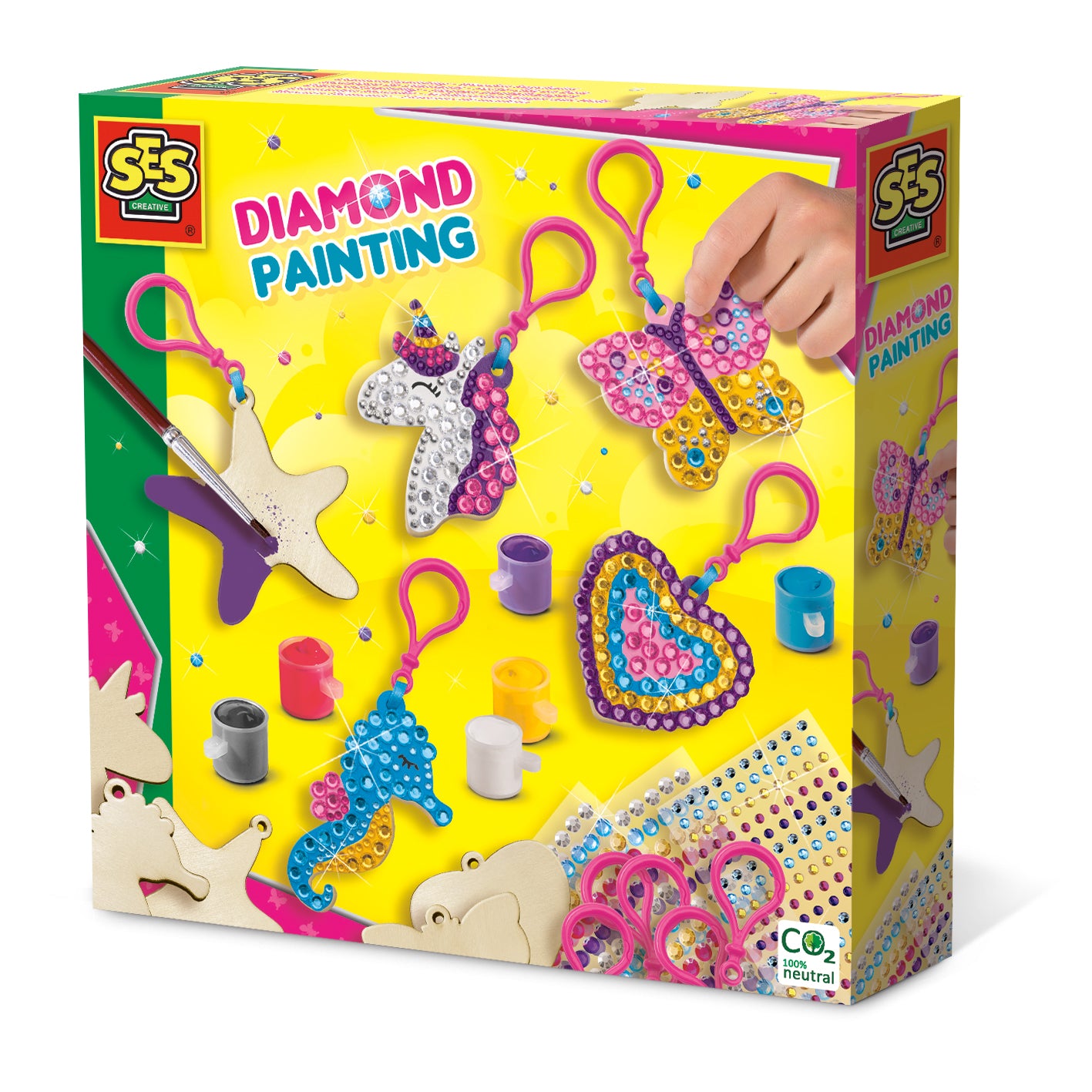 Diamantno slikanje - Leseni obeski