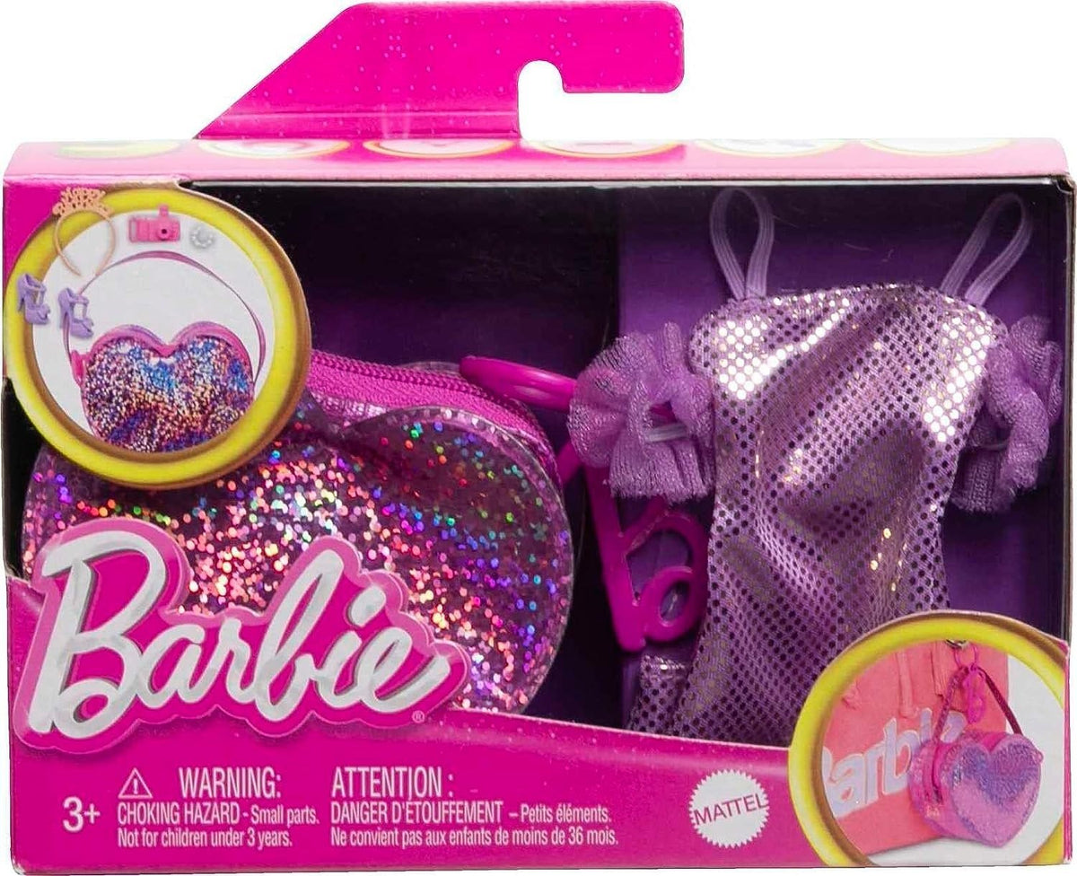 Barbie - Modni komplet oblačila + dodatki (HJT42)
