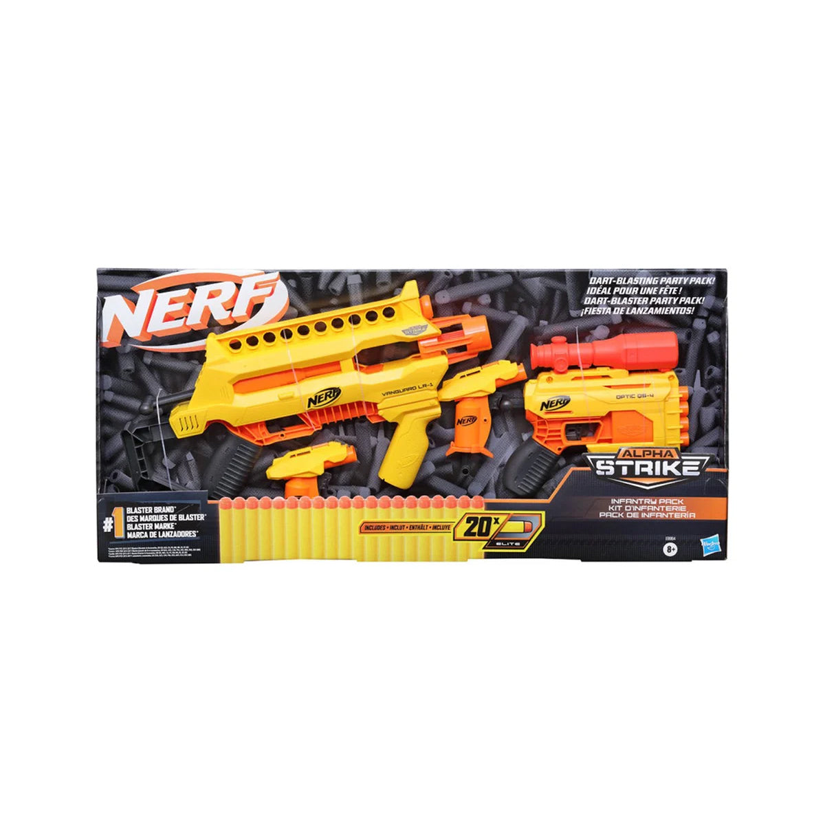 Arma and Infantry pack (Yellow) 32x68 cm Alpha Strike Nerf