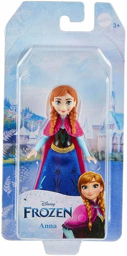 Mattel Disney Frozen - malá panenka Anna (9 cm) (HPD46)