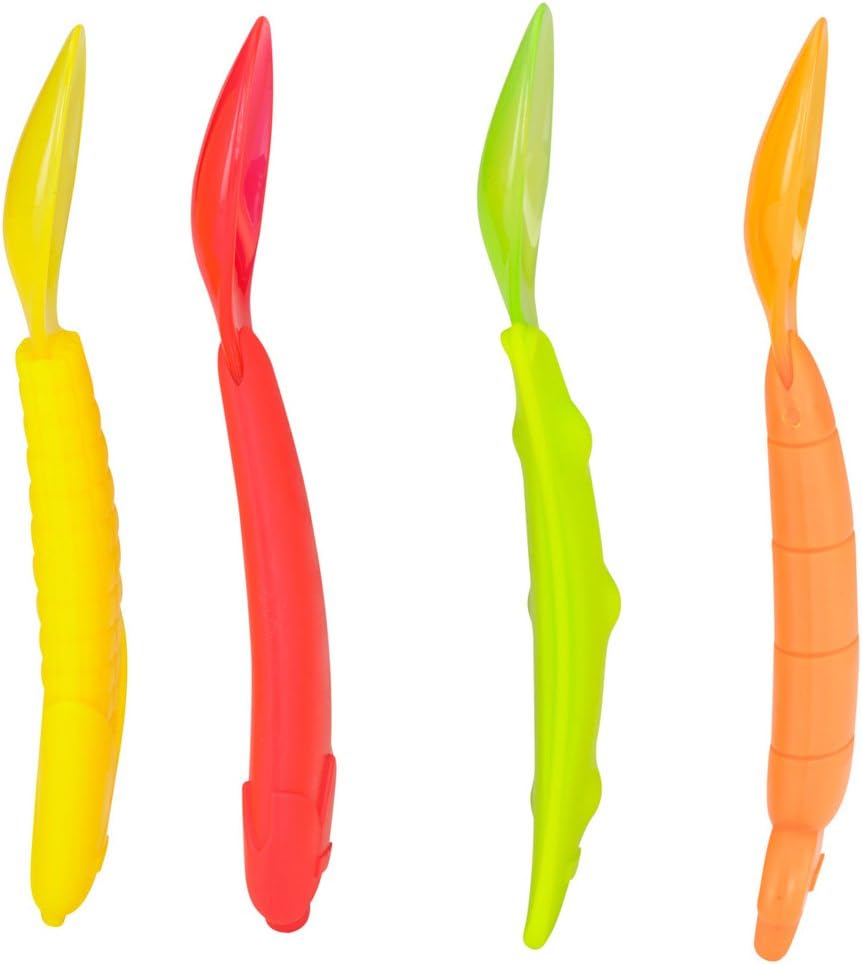 Fisher-Price – lžíce s měkkou rukojetí (4 ks) (Y3508)