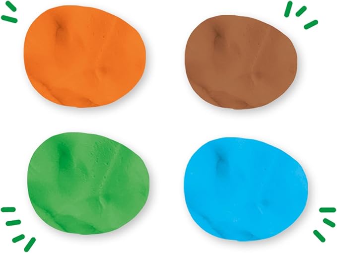 Feel-good plastelin - Nature (4x90g)