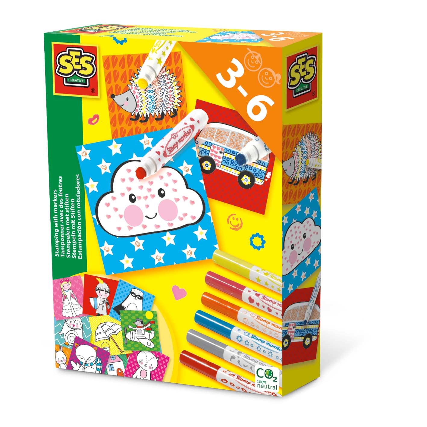 Štampiljke s flomastri