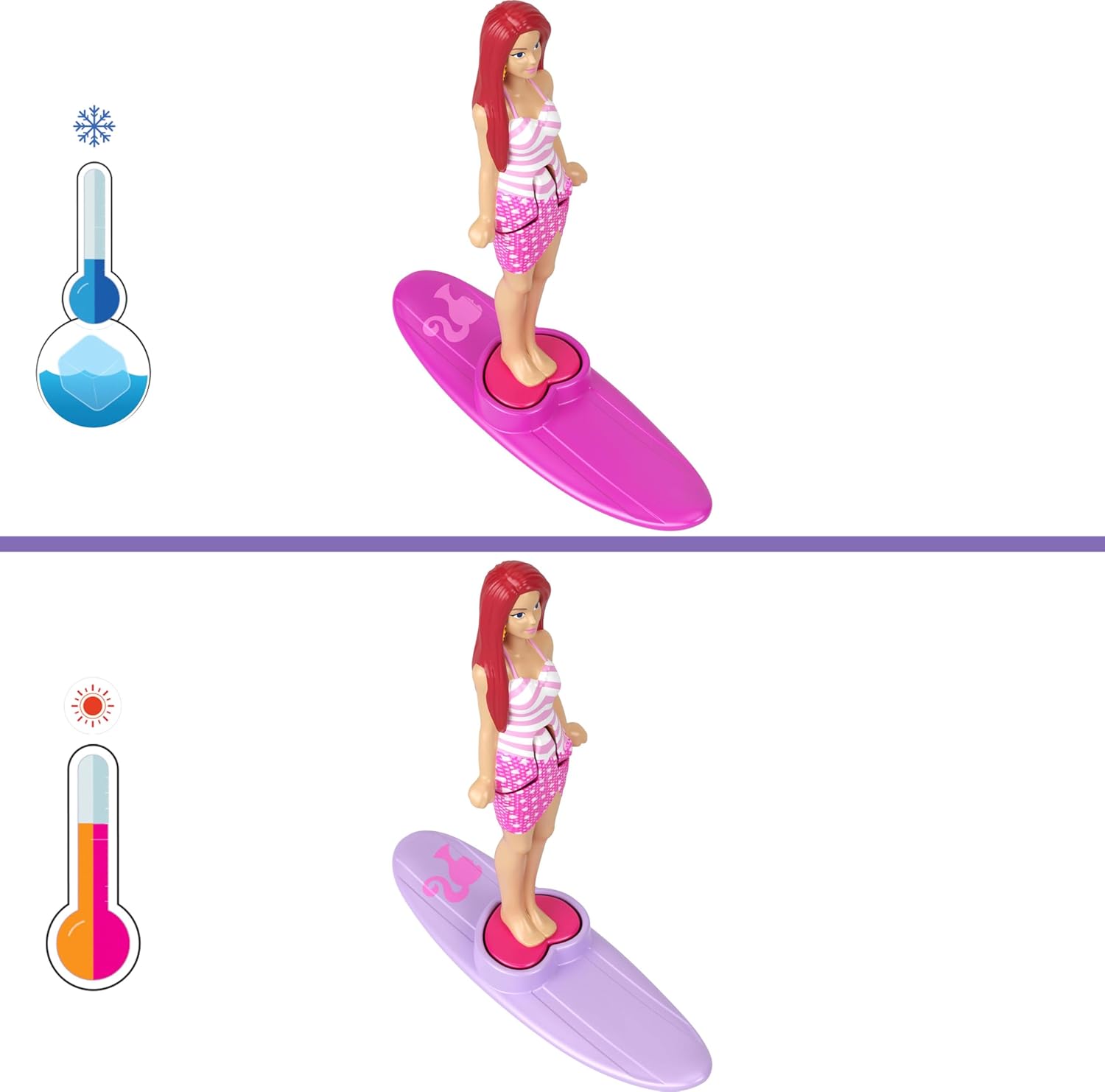 Mattel Barbie: Mini BarbieLand - Panenka a plážový vůz (JCR35)