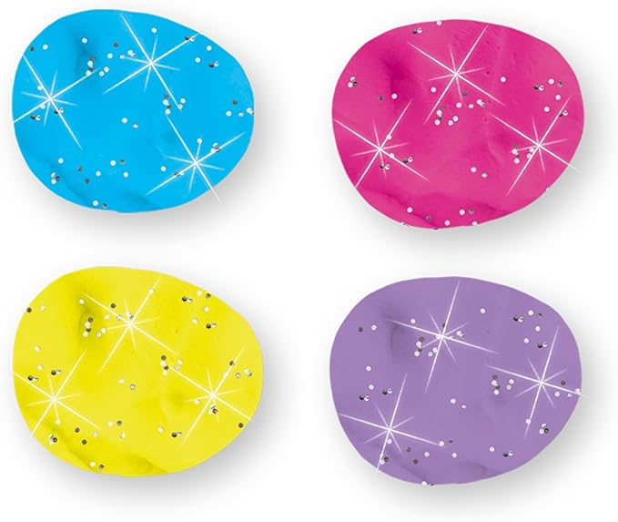 Plastelin za dobro počutje - Sparkle(4x90g)