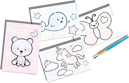 Barvanje z vodo - Fantazijske živali