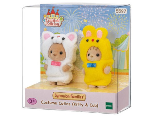 Sylvanian Families - Kostýmované roztomilé kotě a štěně