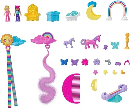 Mattel Polly Pocket Mini – Unicorn Salon (HKV51)