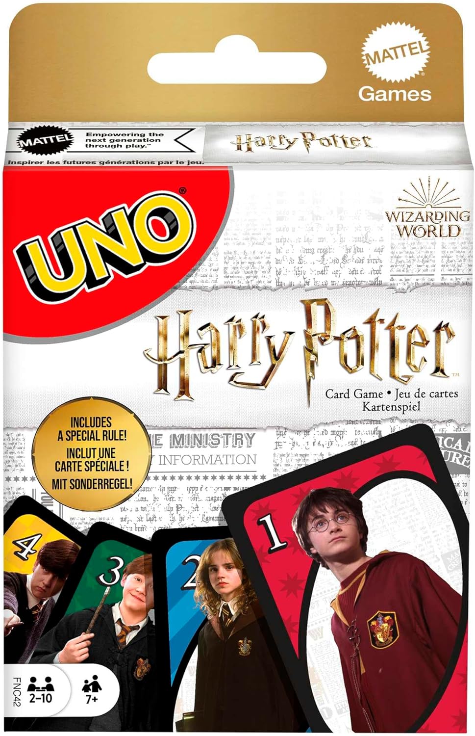 Karetní hra Mattel UNO Harry Potter (FNC42)