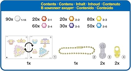 31362 Aquabeads - Set Oblačilna Ključavnica