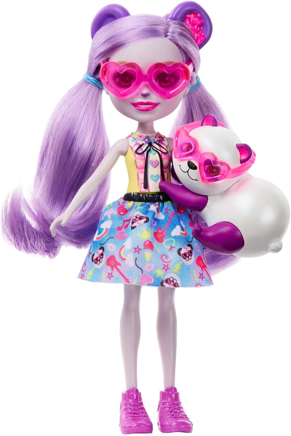 Mattel Enchantimals: Glamorous Party - Pemma Panda & Clamber Doll (HNT58)