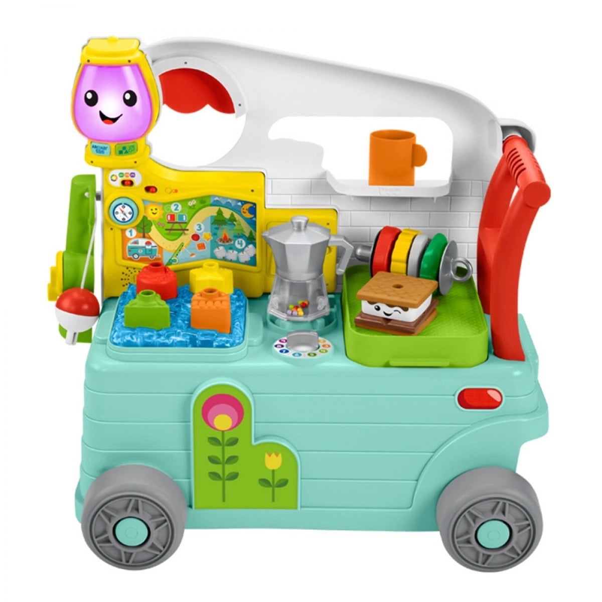 Fisher-Price – cestovní karavan 3 v 1 s inteligentními úrovněmi (HCK81)