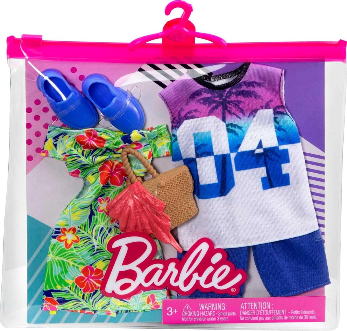 Barbie in Ken tropski modni komplet (HBV72)