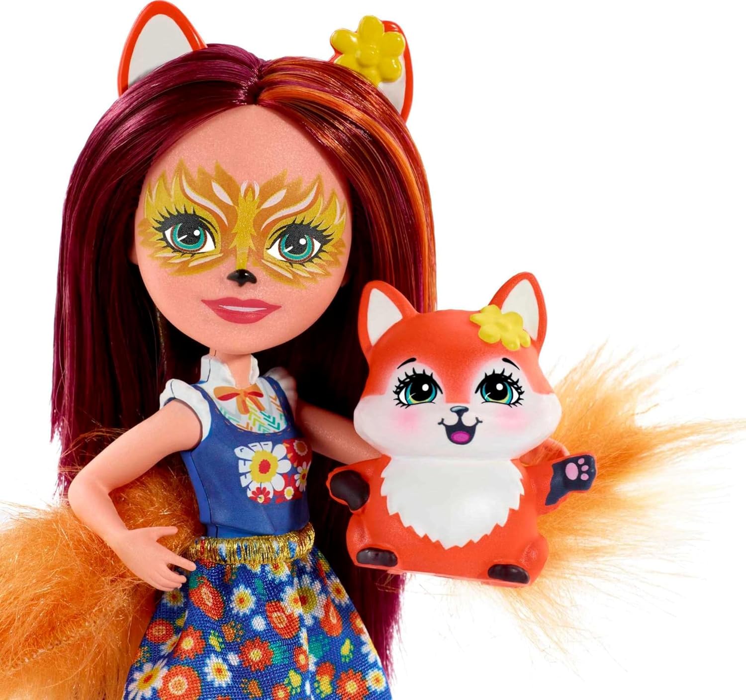 Mini panenka Mattel Enchantimals - Felicity Fox & Flick (FXM71)