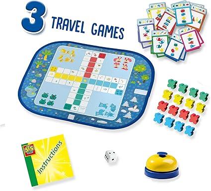 Potovanje z igrami Wrap&Go - Ludo - Kvartet - Hitri bloki