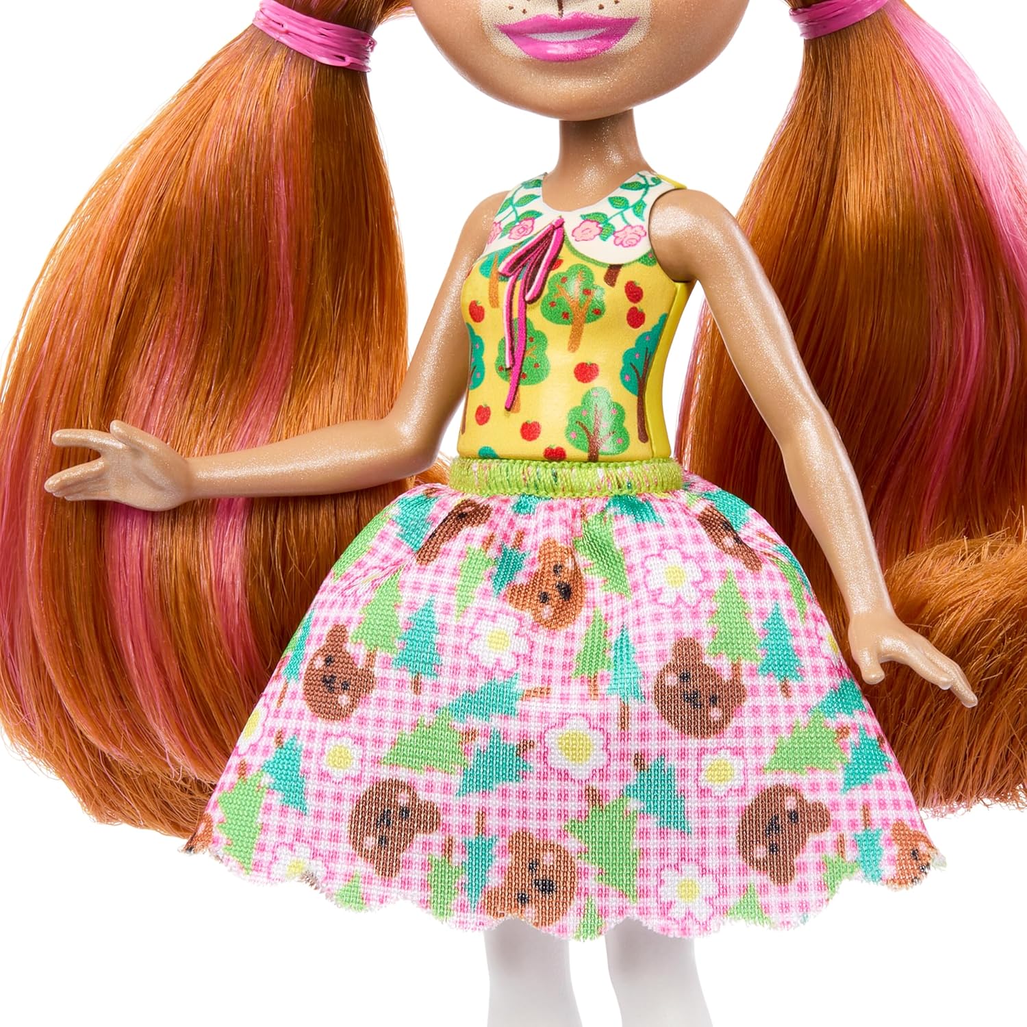 Mini panenka Mattel Enchantimals - Biloxi Bear & Trail (HTP81)