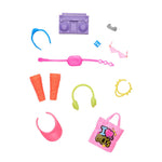 Mattel Barbie: Pink Bag I Love 80s Accessories (HWV74)