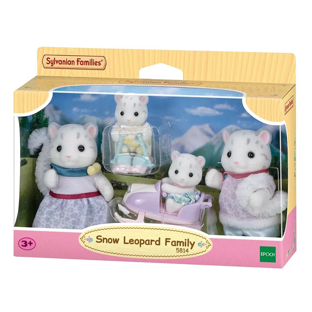 Sylvanian Families – Rodina sněžného leoparda 5814
