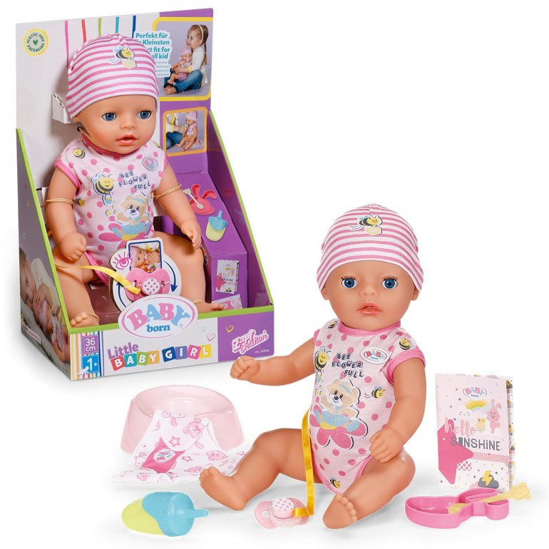Zapf Creation: Baby Born – Holčička (36 cm) (834596-116724)
