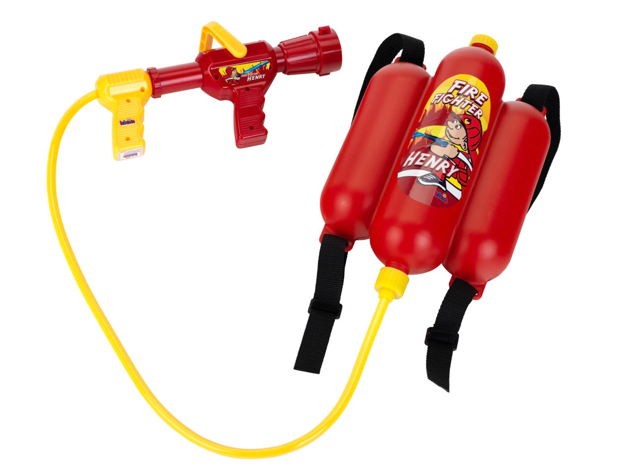 Gasilska sulica z rezervoarjem za vodo