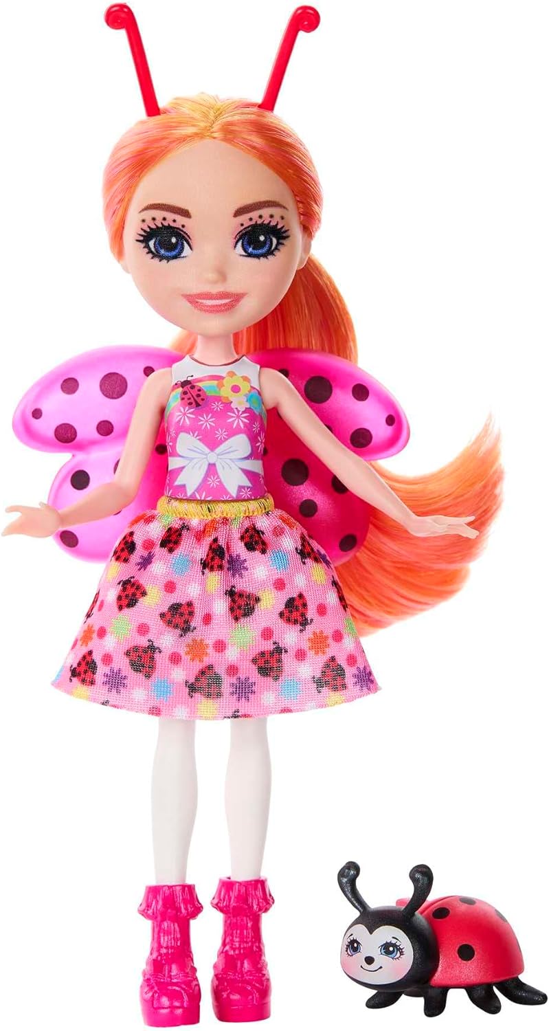 Mattel Enchantimals - Ladonna Caterpillar & Waft Doll (HNT57)