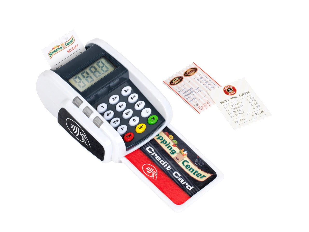 MM - Platební terminál se světlem a zvukem