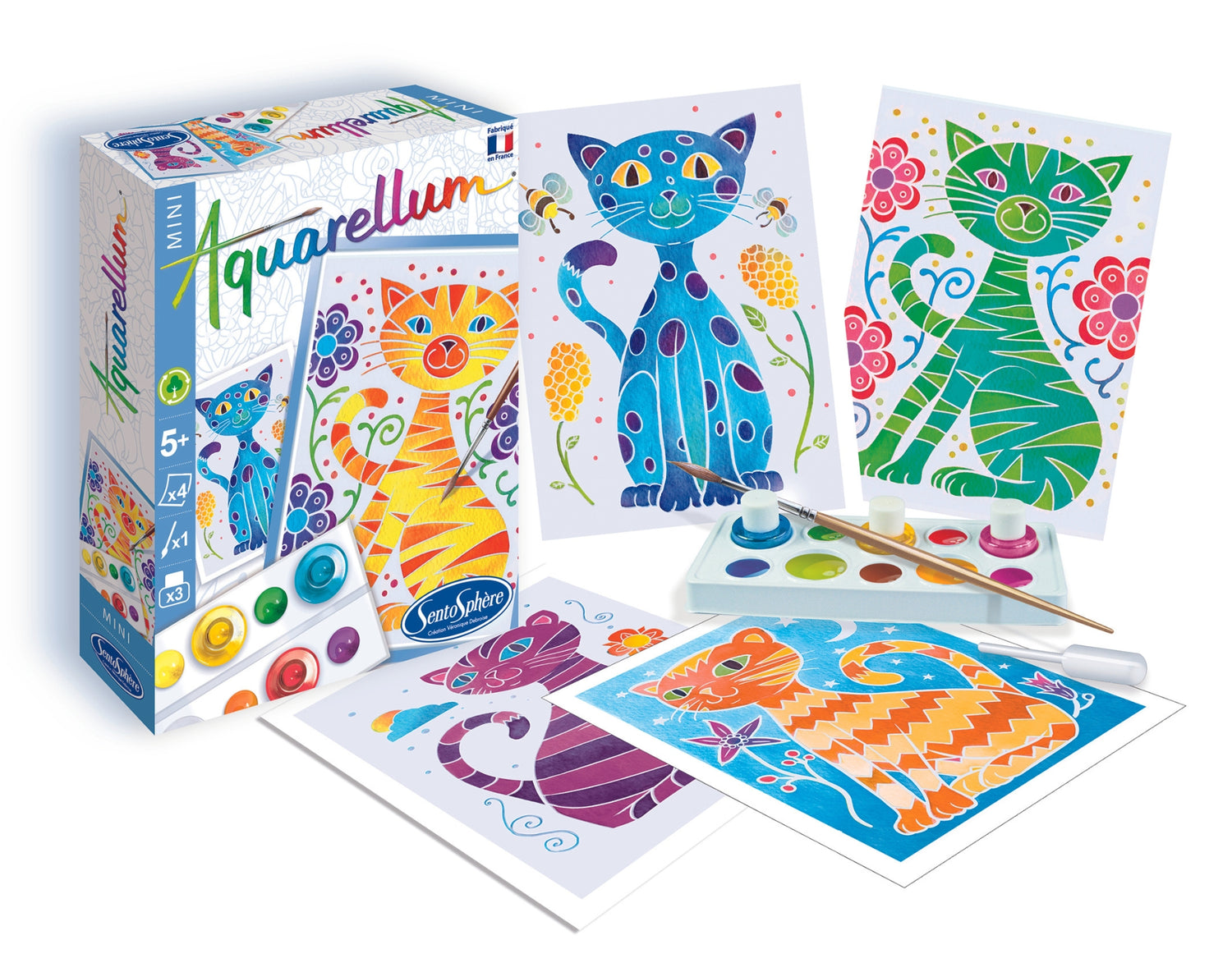 Aquarellum Mini - Kočky