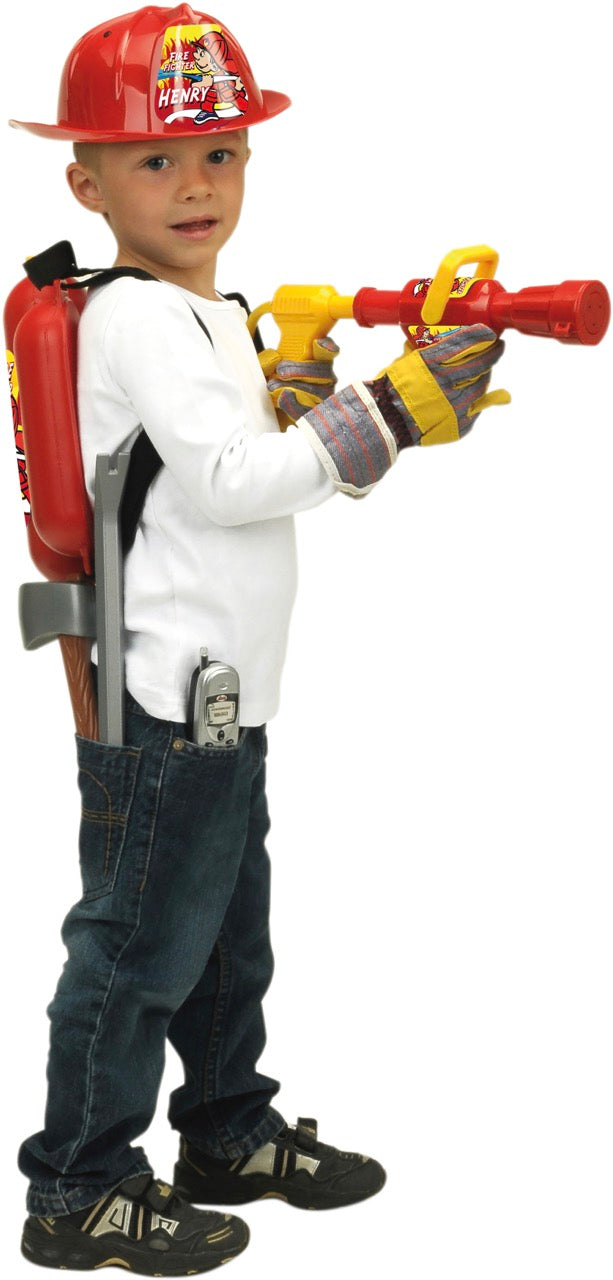 Gasilska sulica z rezervoarjem za vodo