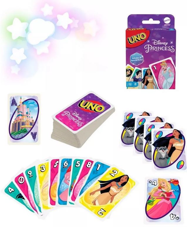 Mattel: UNO Disney Princess Card Game (GYY69)