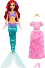 Mattel Disney Princess – mořská panna 2 v 1 princezně Ariel (HMG49)