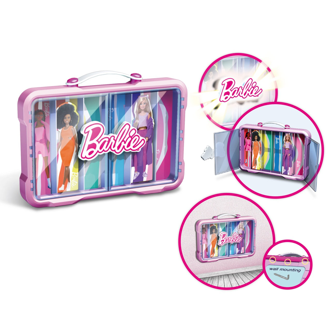 Barbie - vitrína kolekce Barbie