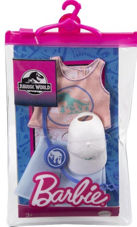 Mattel Barbie: Jurský svět - Sada klobouků (GRD46)