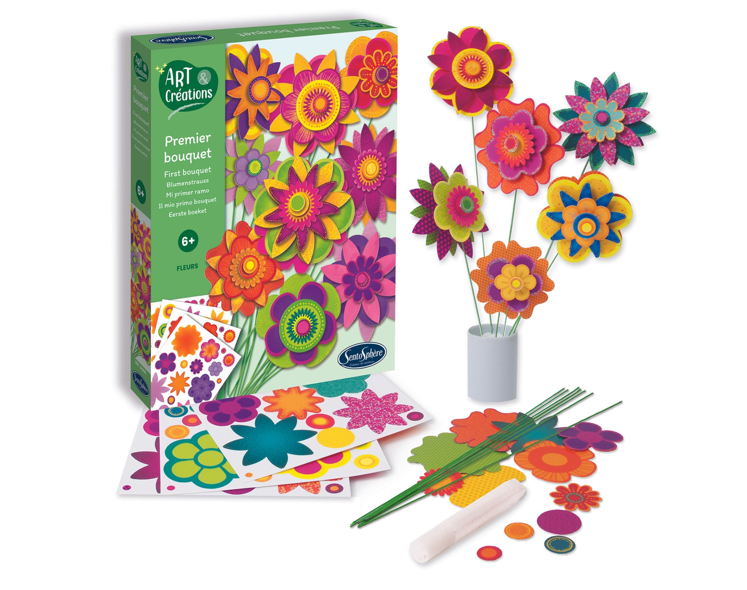 Art & Creations první kytice