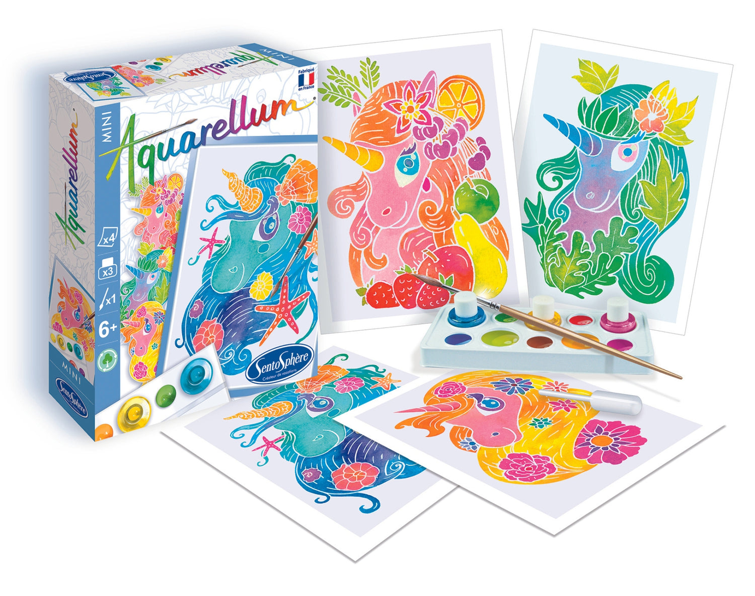 Aquarellum Mini - Jednorožci