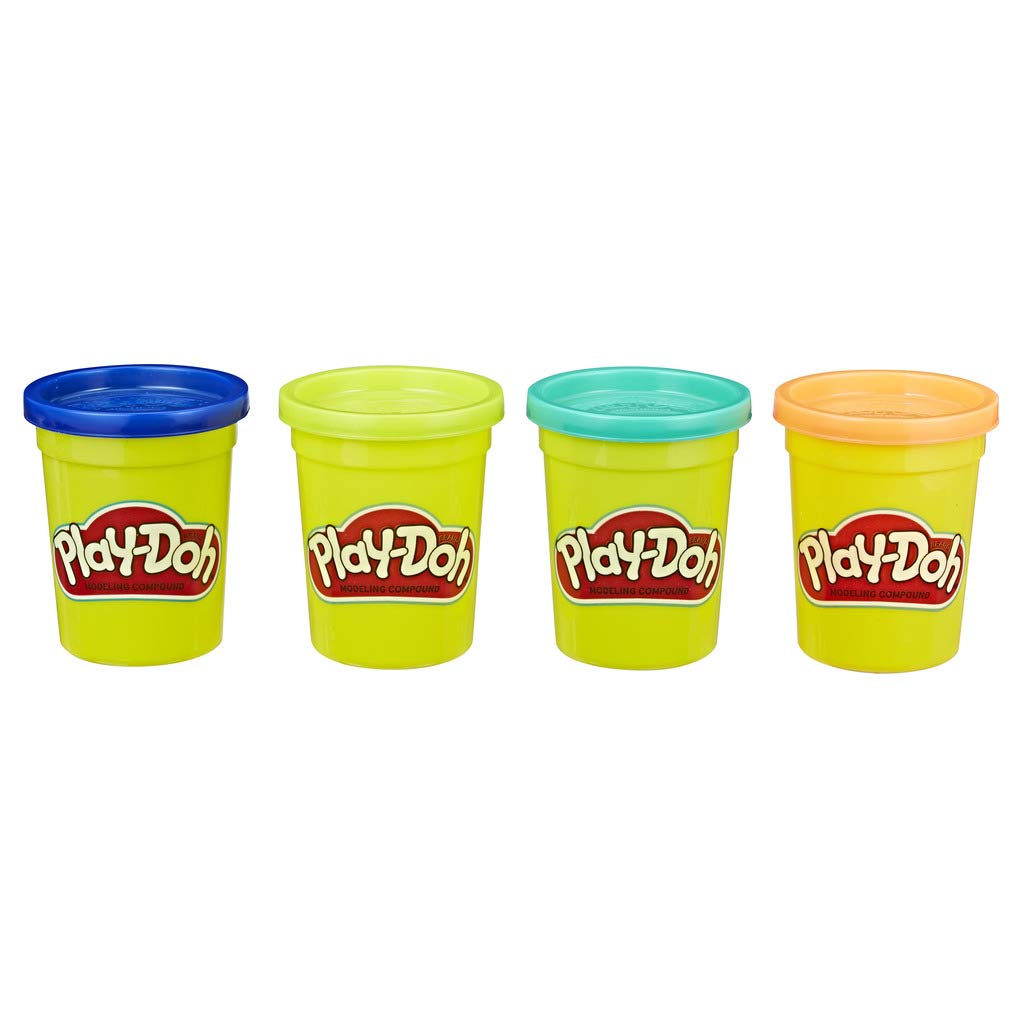 Plechovky Hasbro Play-Doh Wild Color (balení 4 ks) (E4867)