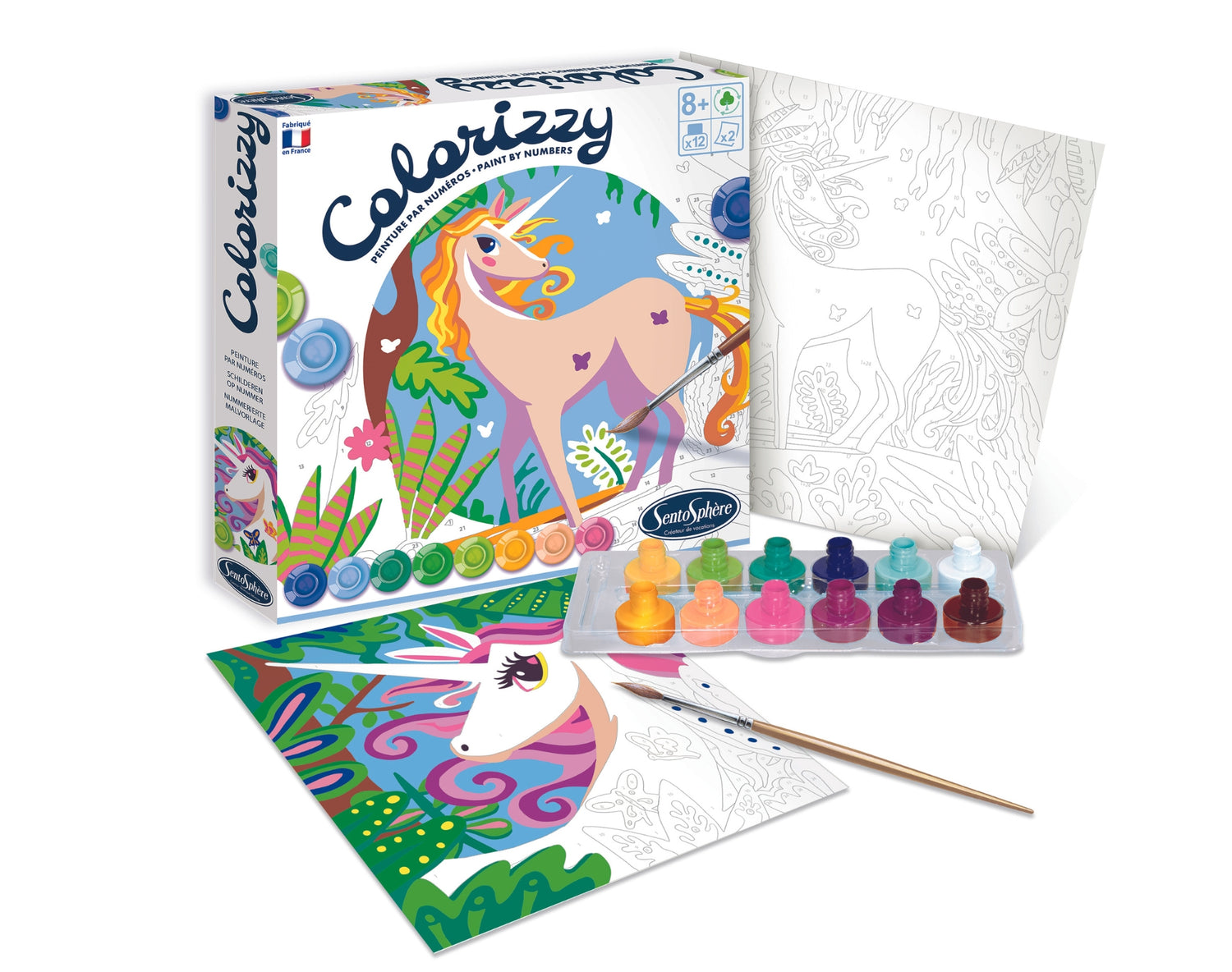 Colorizzy Paint od Numbers Unicorns