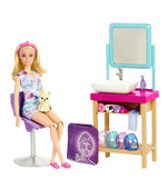 Mattel Barbie - Day Spa se zářící maskou (HCM82)