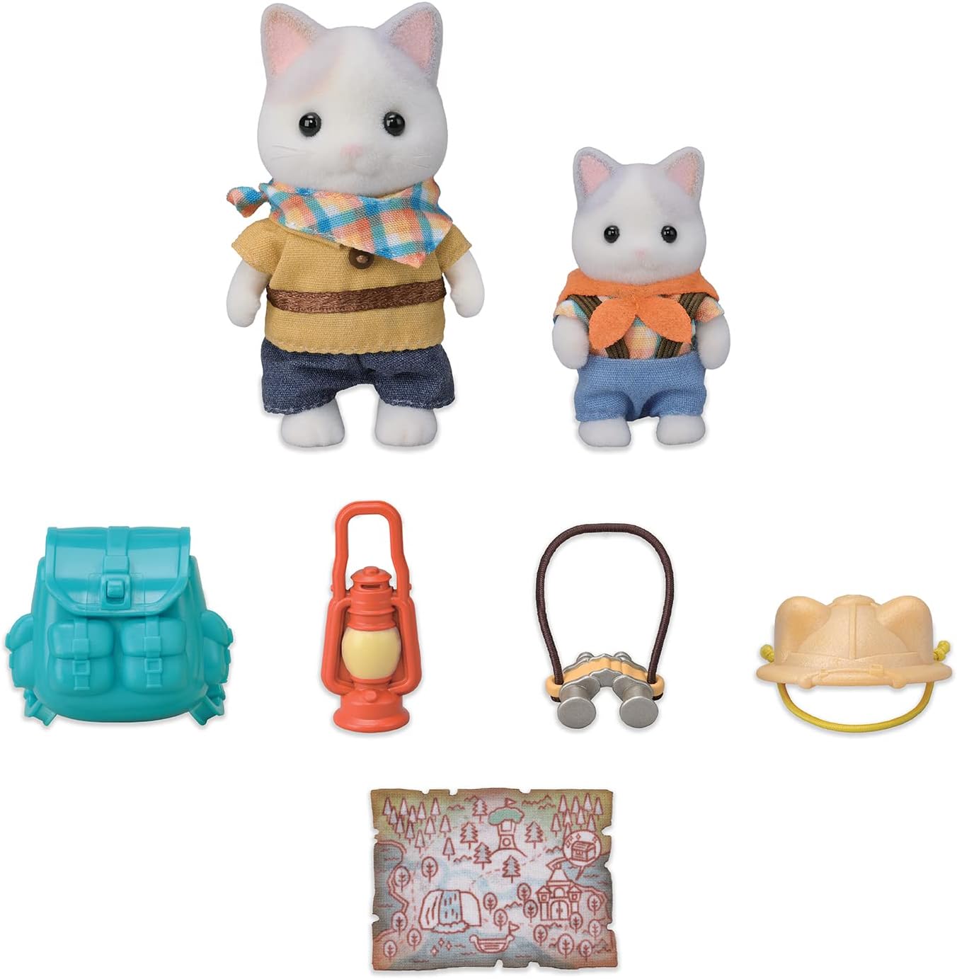 Sylvanian Families – Vzrušující průzkumná sada – Latte Cat Brother and Baby 5763