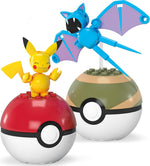 Mattel Mega Pokémon - Pikachu & Zubat Pokeballs (HXP12)