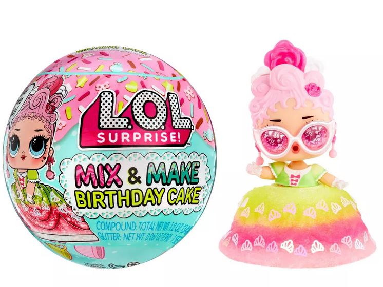 MGA L.O.L. Presenečenje: Mix & Make - Lutka za rojstnodnevno torto (593140EUC)