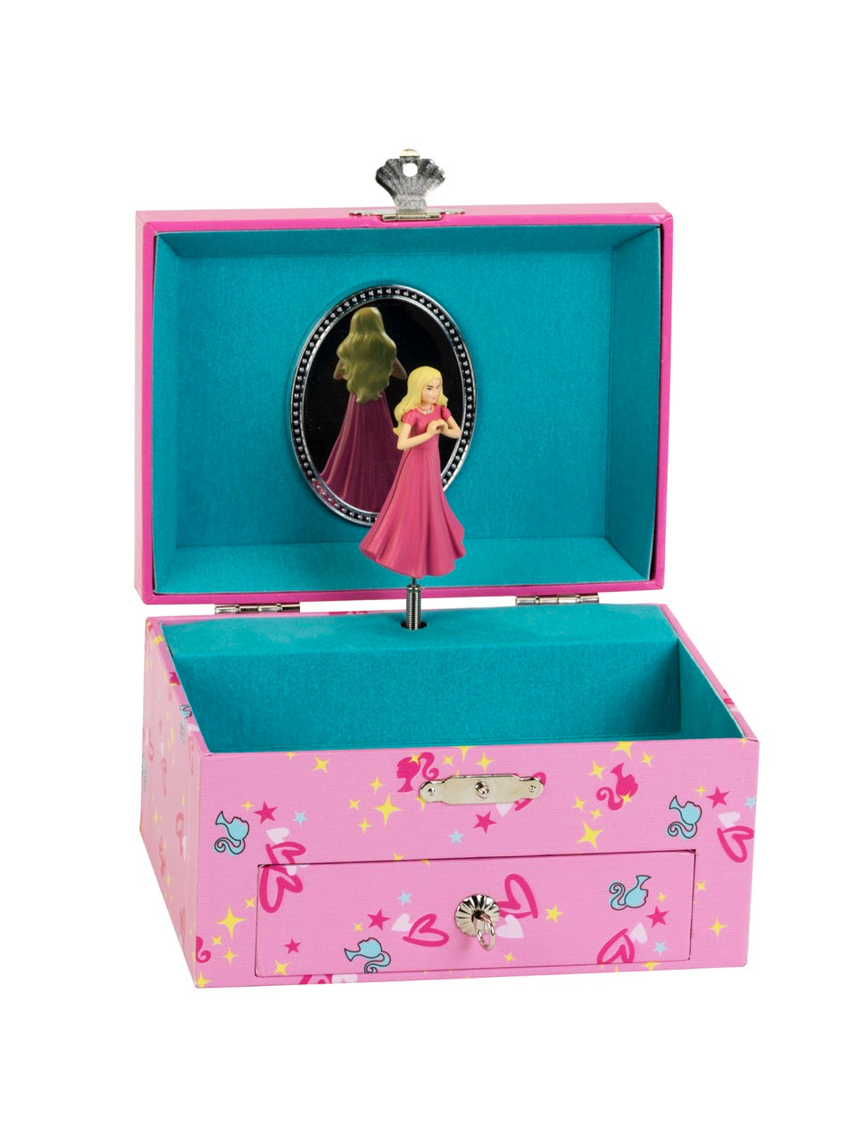 Barbie - Hudební šperkovnice přizpůsobená Barbie