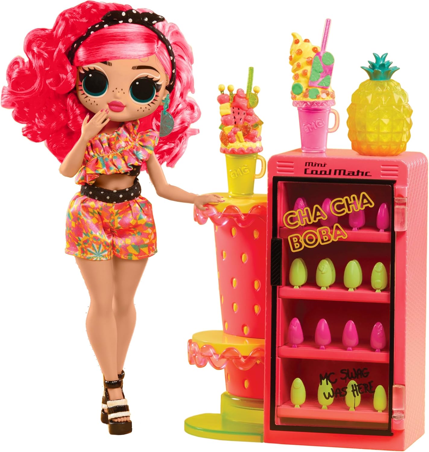 MGA LOL Překvapení! - Panenka Pinky Pops Fruit Shop (503842-EUC)