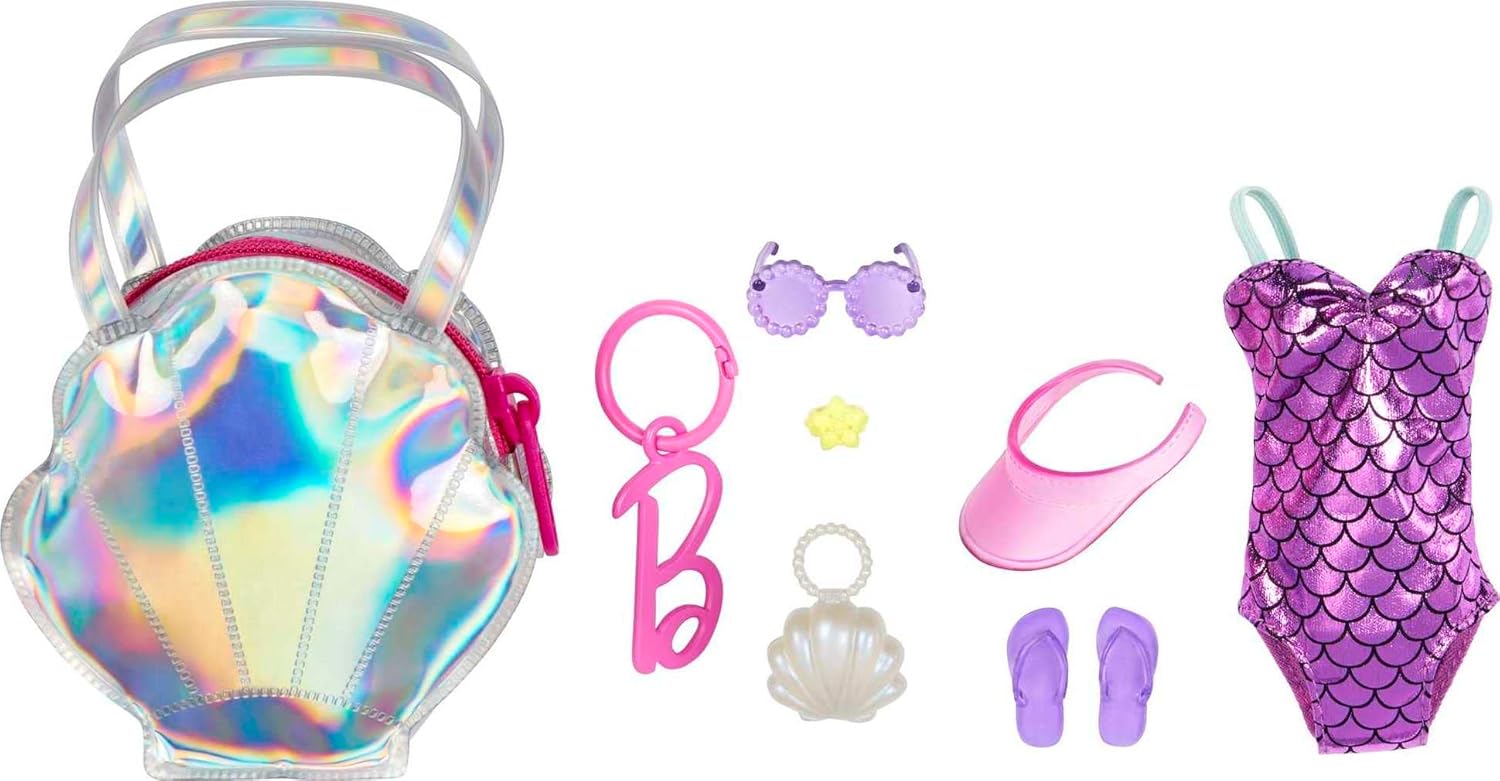 Mattel Barbie: Luxusní taška s přezkou na plážové šaty (HJT43)