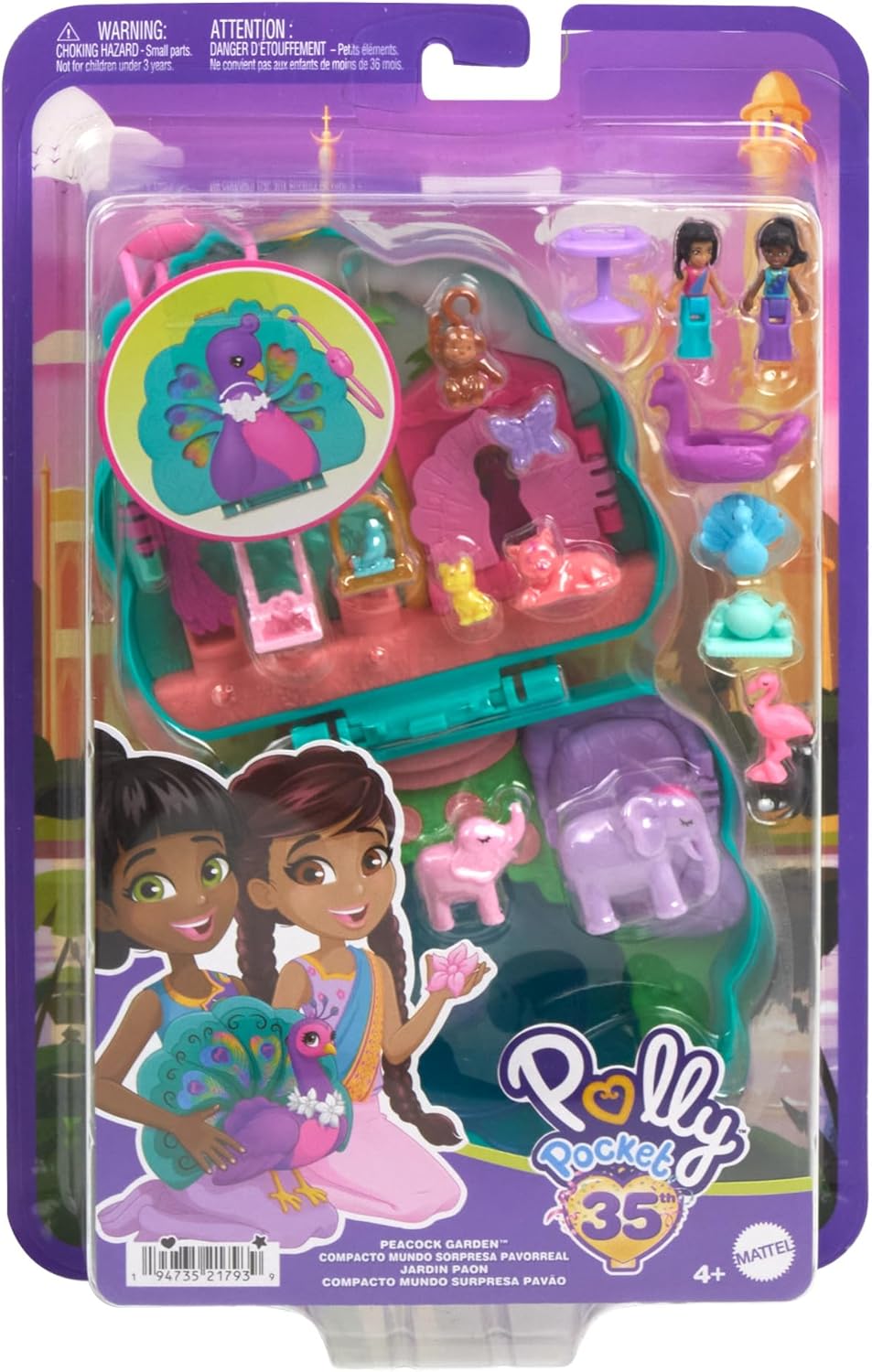 Mattel Polly Pocket: Polly Pocket 35. výročí – Paviánská zahrada (HWN97)