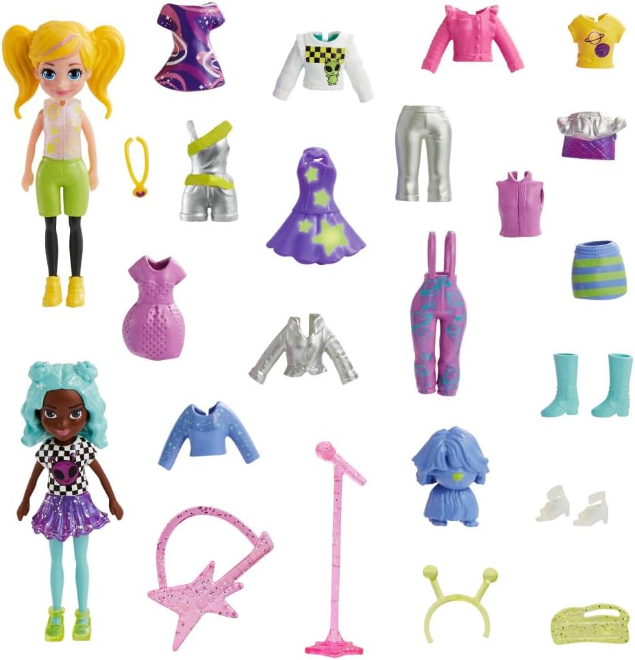 Mattel Polly Pocket - Seashine Mermaid Fashion Pack (HKV96)