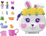 Mattel Polly Pocket: Květinová zahrada – Kompaktní se zajíčkem (HKV36)