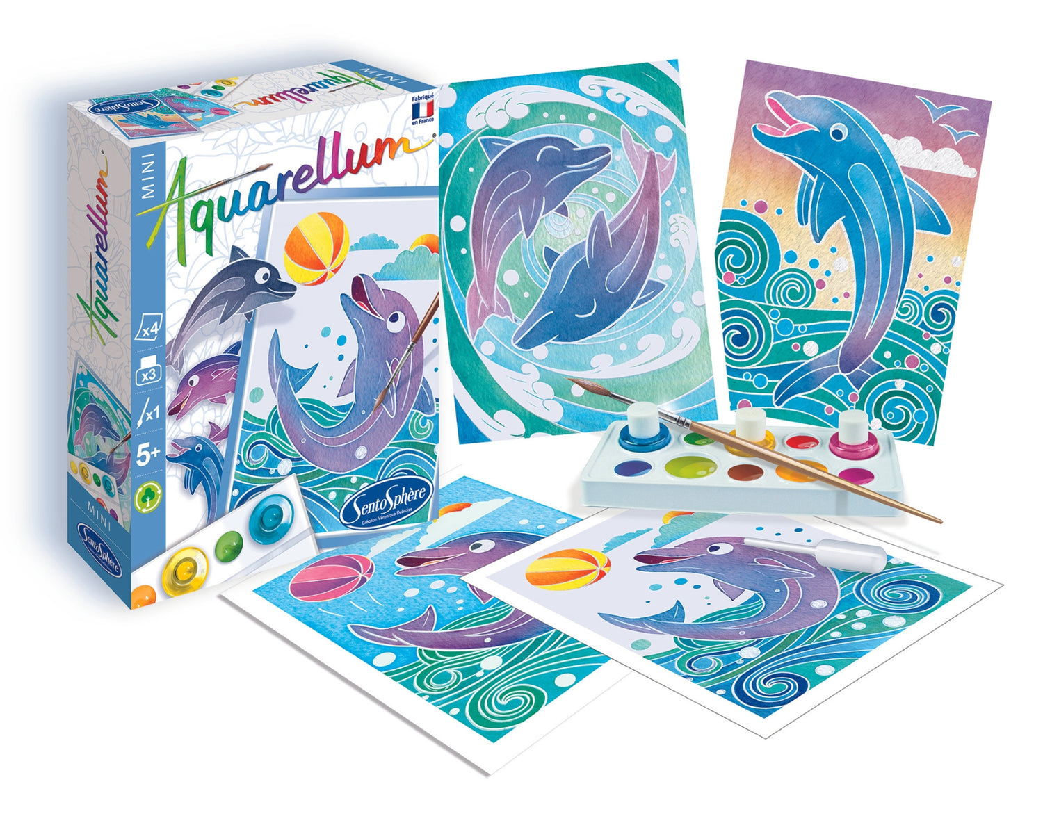 Aquarellum Mini - Delfíni