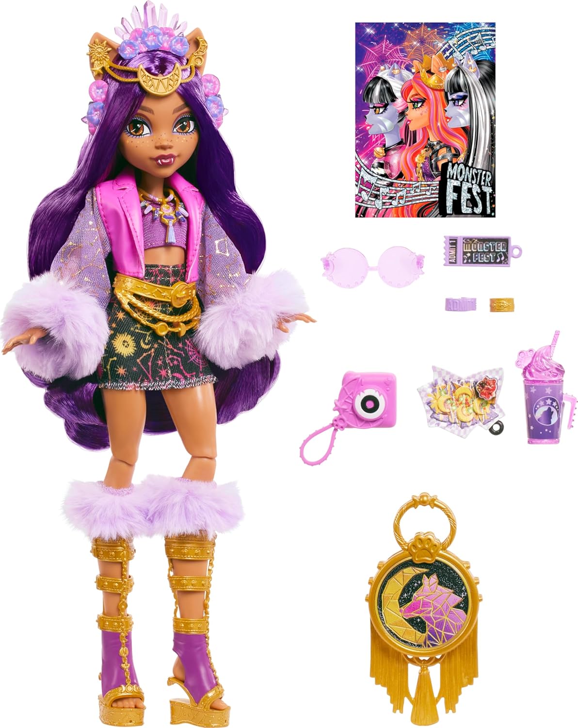 Mattel Monster High: Monster Fest – Clawdeen Wolf (HXH80)