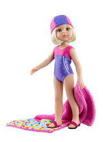 Plavecká panenka Las Amigas Claudia 32cm